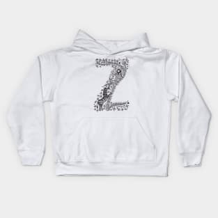 Letter Z (Buu&Luu Alphabet) Kids Hoodie